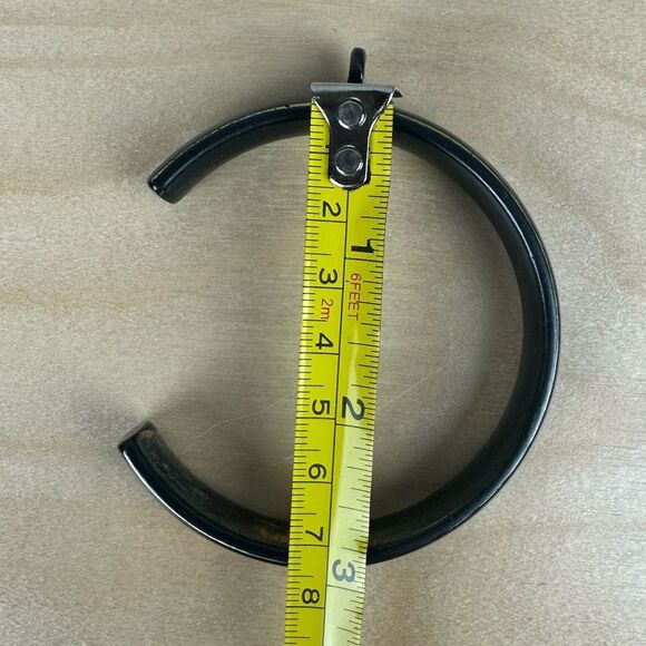 NWB Restoration Hardware Estate C-Loop Drapery Rings Large Bronze set of 7 - Picture 2 of 8